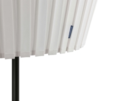 Pleat abażur 75 cm, off white