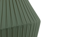 Pleat abażur 75 cm, deep green
