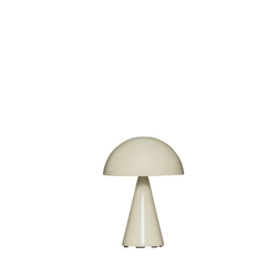 Mush Portable lampa stołowa / lampa na baterie, jasny piasek