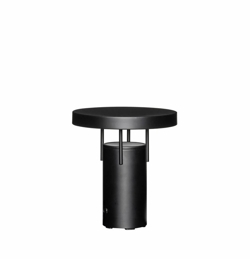 BringMe Portable Mini lampa stołowa / lampa akumulatorowa, matowa czerń