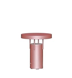 BringMe Portable Mini lampa stołowa / lampa akumulatorowa, metallic pink