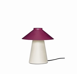 Chipper lampa stołowa, sand/burgundy