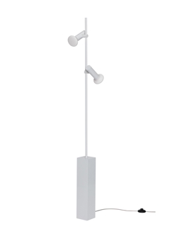 Lampa podłogowa Set, jasnoszara