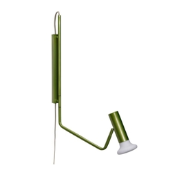 Wally kinkiet, zielony