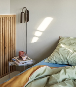 Kinkiet Zenith, mosiądz brązowany