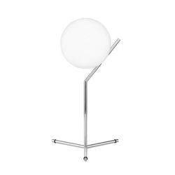 IC Light T1 high lampa stołowa, chrom