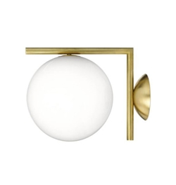 IC Light C/W1 kinkiet / lampa sufitowa, mosiądz