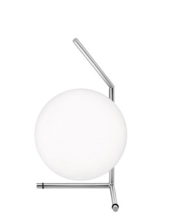 IC Light T1 low lampa stołowa, chrom