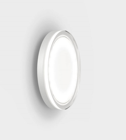 Lisc zewnętrzna lampa ścienna/sufitowa, pure white