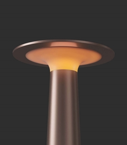 Lix lampa bateryjna / lampka stołowa, bright bronze