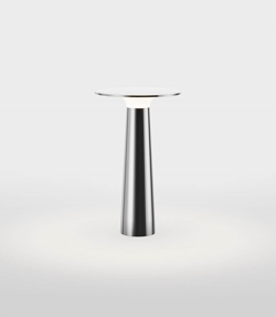 Lix lampa bateryjna / lampka stołowa, chrom