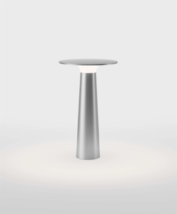 Lix lampa bateryjna / lampka stołowa, frozen silver