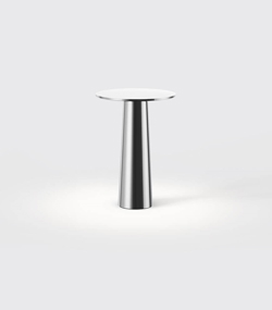 Lix mini lampa bateryjna / lampa stołowa, chrom