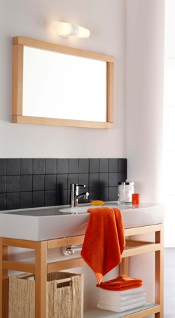 Bernadotte podwójna lampa ścienna, biała