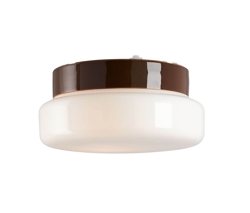 Classic Sauna lampa sufitowa / ścienna, brązowa