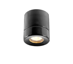 Light On Downlight Sauna lampa sufitowa, czarna