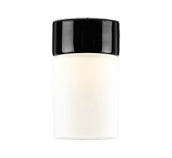 Opus 100/175 lampa sufitowa / ścienna, czarna