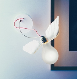 Lucellino LED kinkiet z przewodem, ściemnialny