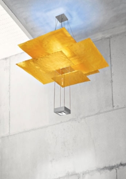 Oh Mei Ma Kabir lampa wisząca/żyrandol, złoty