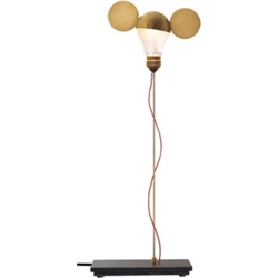 I Ricchi Poveri Toto lampa stołowa, mosiądz