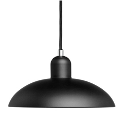 Kaiser idell 6631-P lampa wisząca, matowa czarna