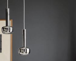 Lampy chromowane dodają atmosfery i stylu