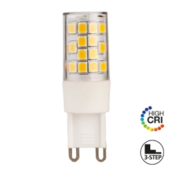 LED G9 3,8W 3-stopniowe ściemnianie