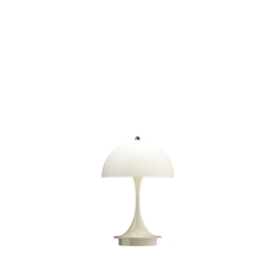 Panthella 160 Portable V3 lampa stołowa/bateria, beige opal