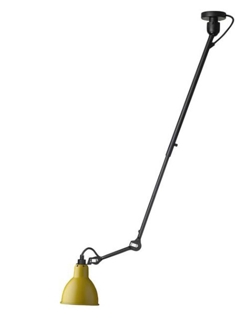 Lampe Gras No 302 lampa sufitowa, czarna/żółta