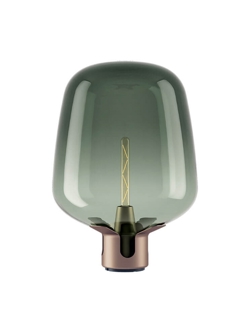 Flar large lampa stołowa, terra/turquoise