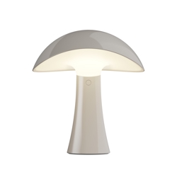 Rumee Portable lampa stołowa / lampa na baterie, earth grey