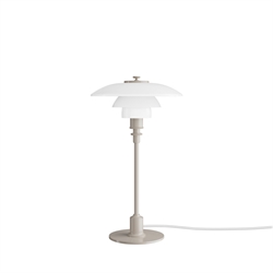 PH 2/1 lampa stołowa, glossy beige