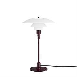 PH 3/2 lampa stołowa, glossy burgundy