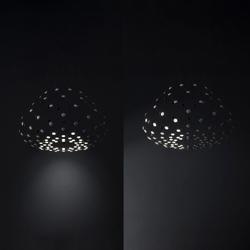 Mesh pendel wireless Ø80 / 1 m kabel, czarny