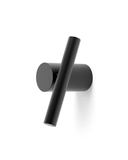 Doi kinkiet/lampa sufitowa, czarny/czarny