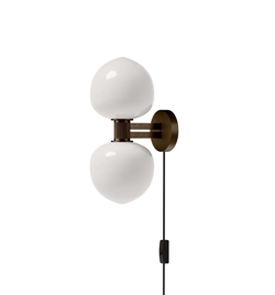 Memoir 2 kinkiet 120, brąz/opala