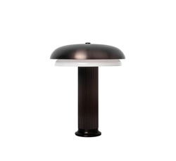 Noote Portable 200 lampa bateryjna / lampa stołowa, brąz