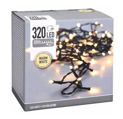 Zewnętrzny łańcuch świetlny z 320 diodami LED