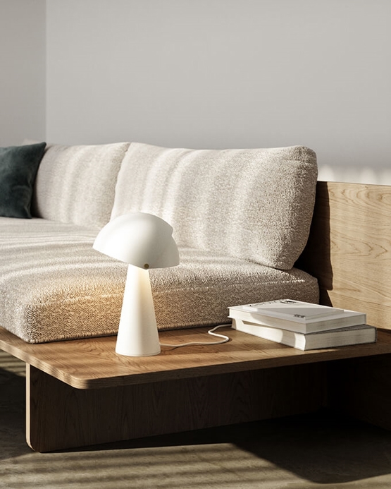 Align lampa stołowa, biała