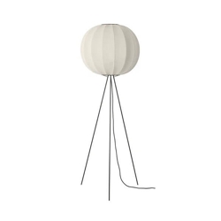 Knit-Wit Ø60 lampa podłogowa wysoka, pearl white