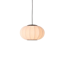 Knit-Wit Ø45 owalna lampa wisząca LED, sandstone