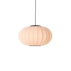 Knit-Wit Ø57 owalna lampa wisząca LED, sandstone