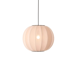 Knit-Wit Ø45 okrągła lampa wisząca, sandstone
