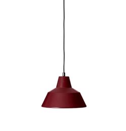 Lampa wisząca Workshop W2, wine red