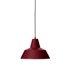 Lampa wisząca Workshop W3, wine red