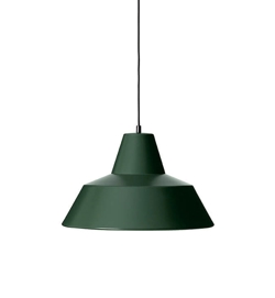 Lampa wisząca Workshop W4, racing green