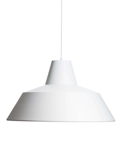 Lampa wisząca Workshop W5, matowa biel