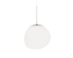 Melt mini pendel, opal/srebrny