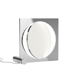 Moonsetter 600 LED lampa podłogowa, chrom/biały