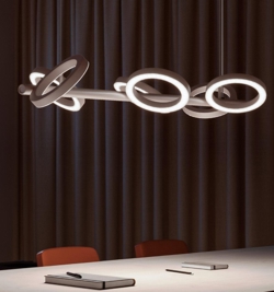 Pallana Light 6 lampa wisząca, slate